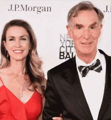 Charity Nye with her father Bill Nye